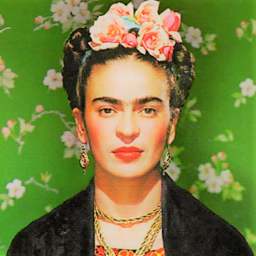 Frida Kahlo sq - Flying High On Points