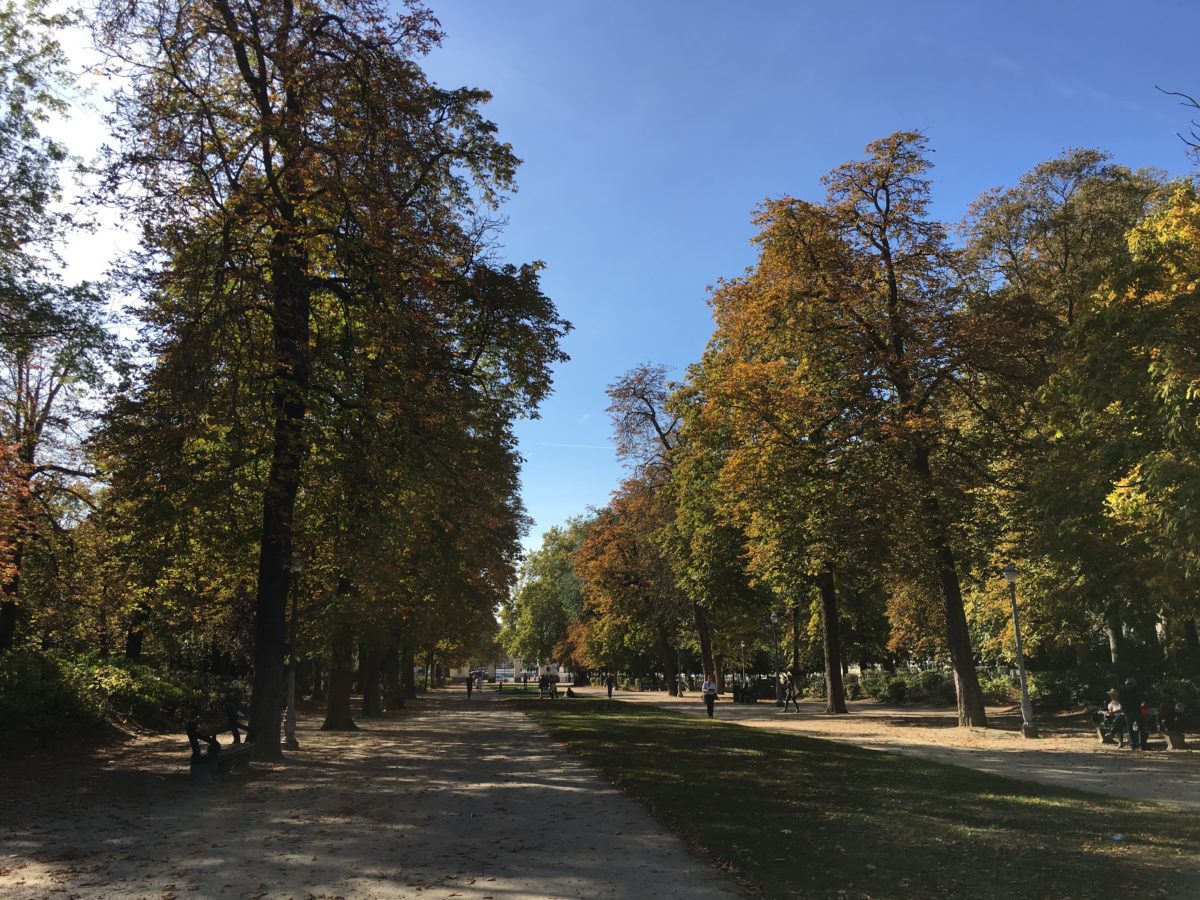 walking brussels tourist map