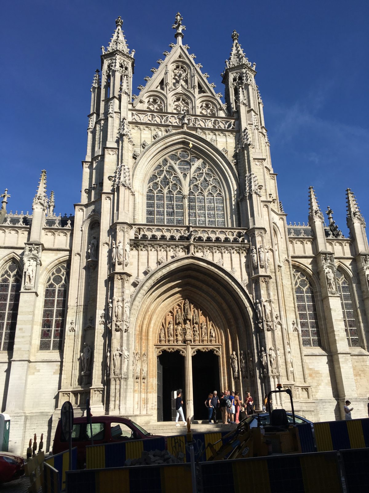 walking brussels tourist map