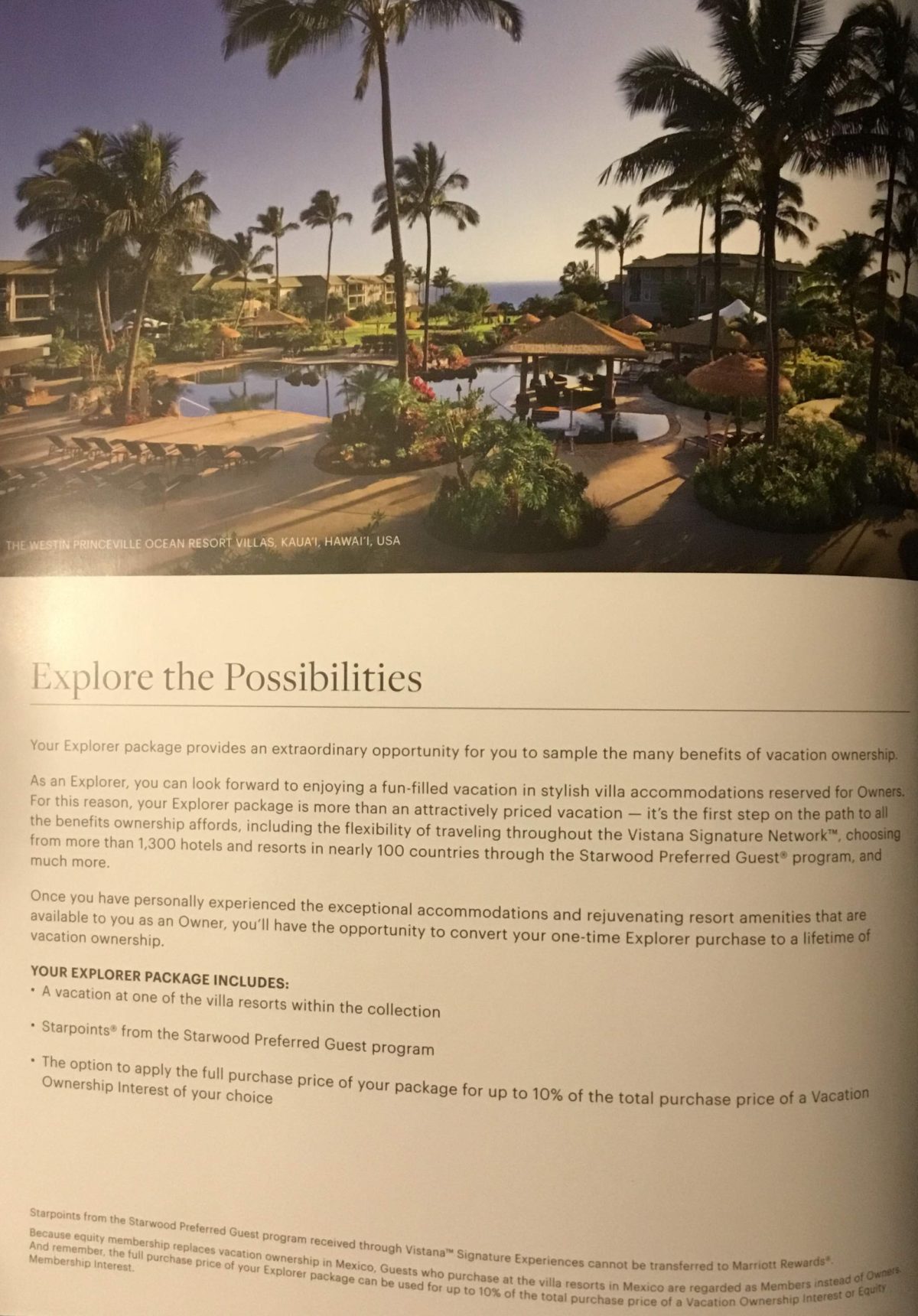 timeshare presentation in hawaii