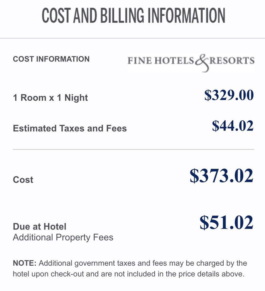 Amex FHR Las Vegas: 3 Hotels in 3 Days